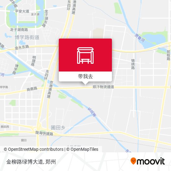 金柳路绿博大道地图
