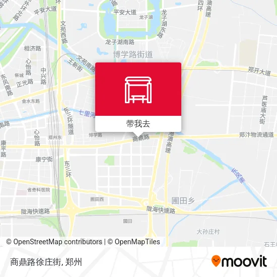 商鼎路徐庄街地图