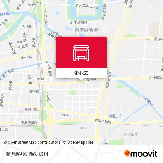 商鼎路明理路地图