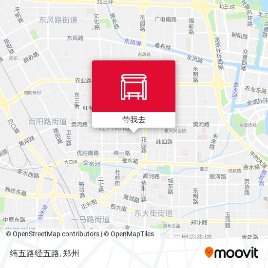 纬五路经五路地图