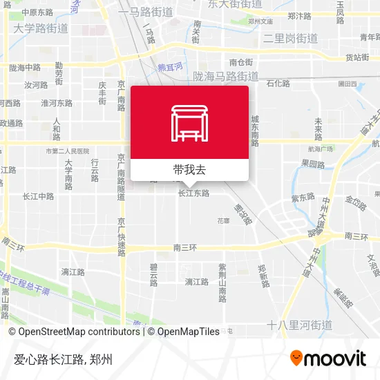 爱心路长江路地图