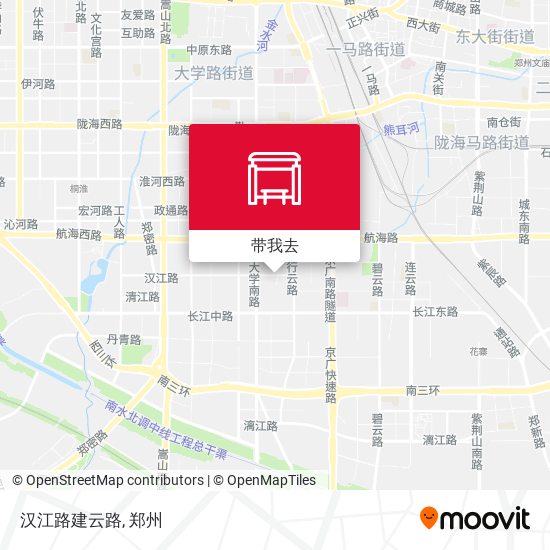 汉江路建云路地图