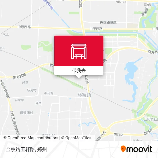 金枝路玉轩路地图