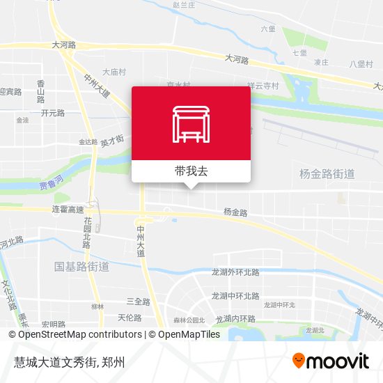 慧城大道文秀街地图