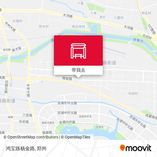 鸿宝路杨金路地图