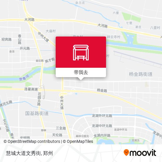 慧城大道文秀街地图