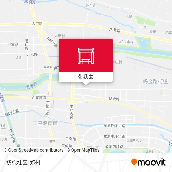 杨槐社区地图