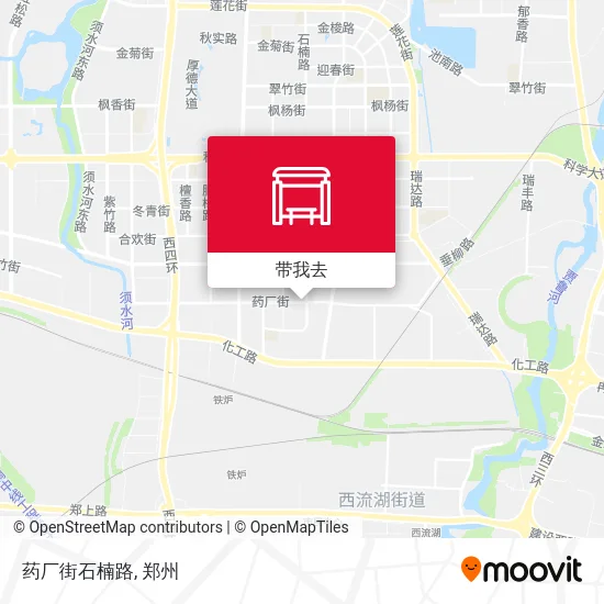 药厂街石楠路地图