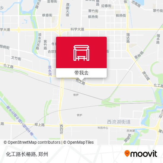 化工路长椿路地图