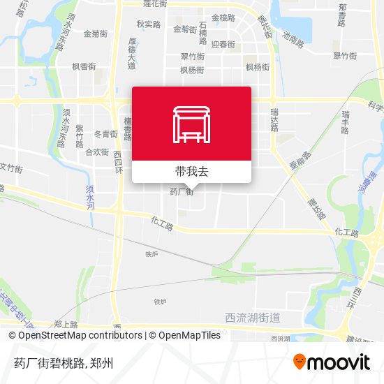 药厂街碧桃路地图