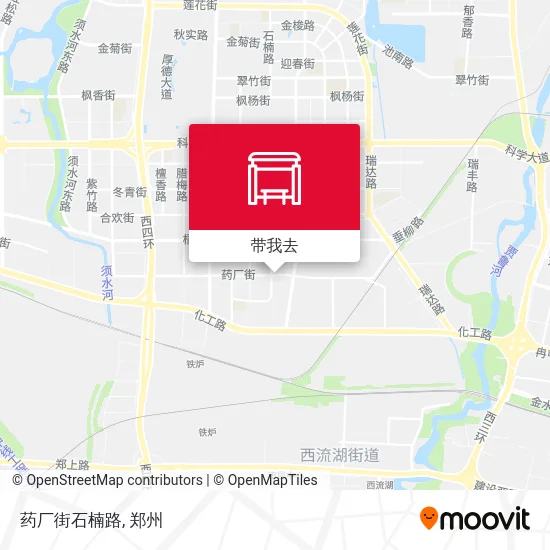 药厂街石楠路地图
