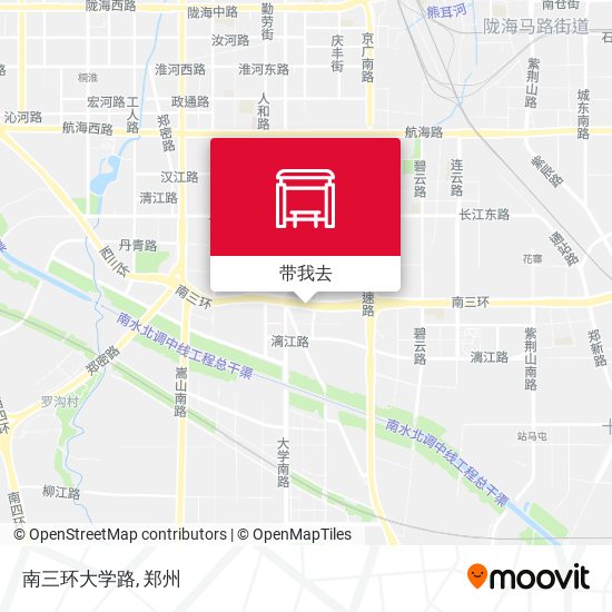 南三环大学路地图