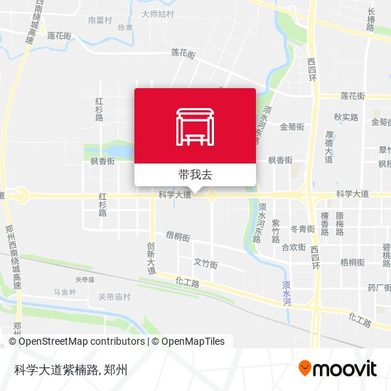 科学大道紫楠路地图