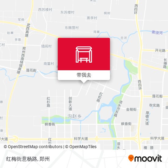 红梅街意杨路地图