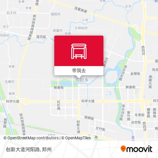 创新大道河阳路地图