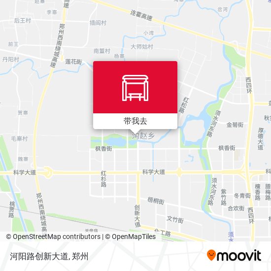 河阳路创新大道地图