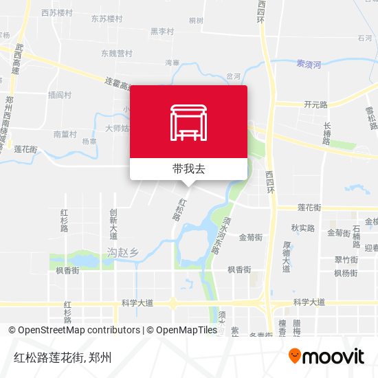 红松路莲花街地图