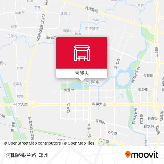 河阳路银兰路地图