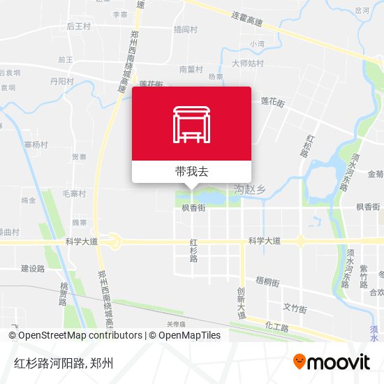 红杉路河阳路地图
