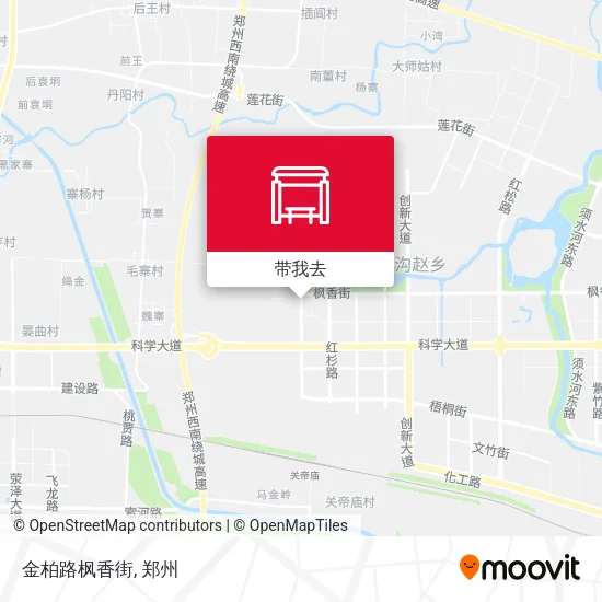 金柏路枫香街地图