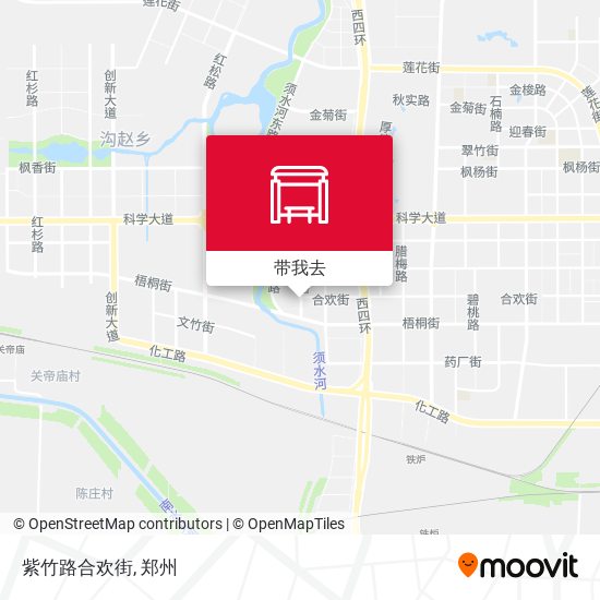 紫竹路合欢街地图