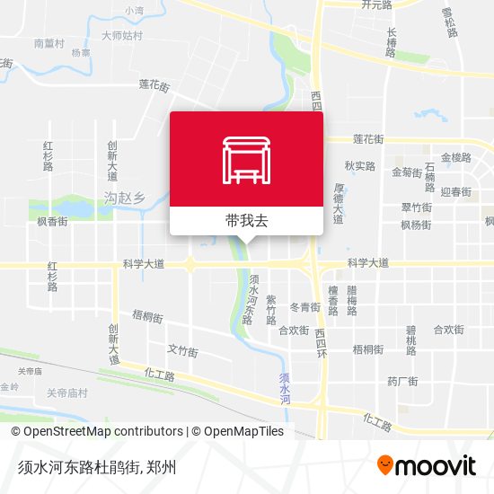 须水河东路杜鹃街地图