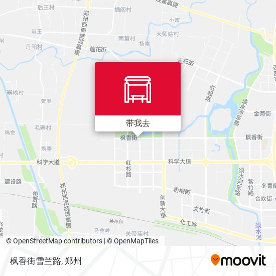 枫香街雪兰路地图