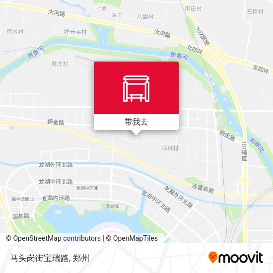 马头岗街宝瑞路地图