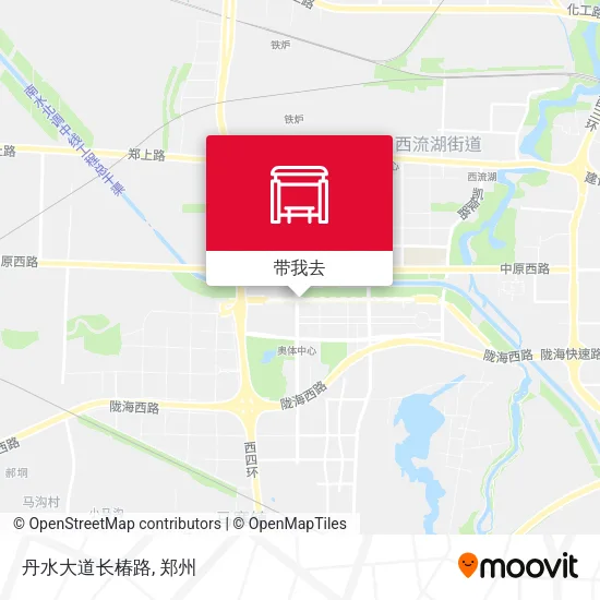 丹水大道长椿路地图