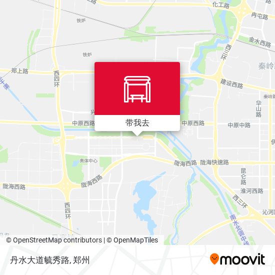 丹水大道毓秀路地图