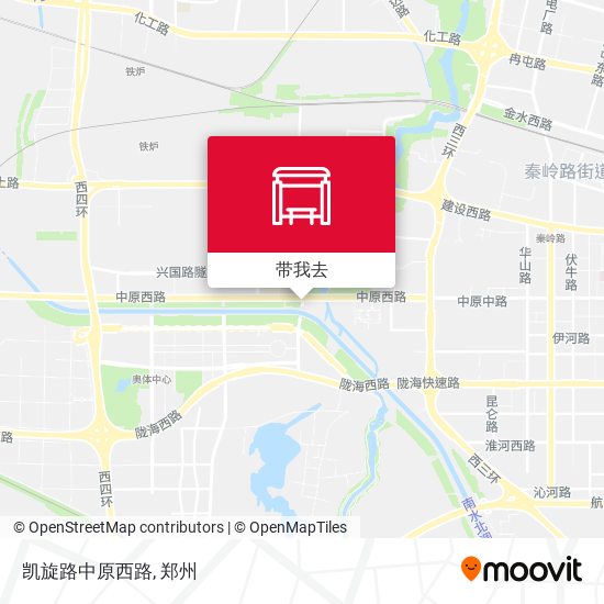 凯旋路中原西路地图