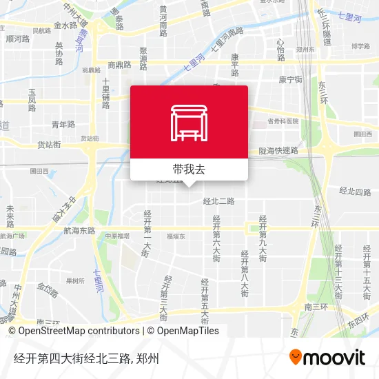 经开第四大街经北三路地图