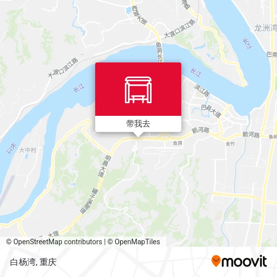 白杨湾地图