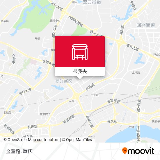 金童路地图