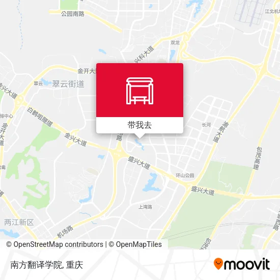 南方翻译学院地图