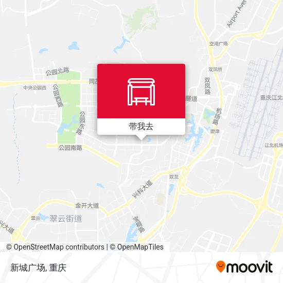 新城广场地图