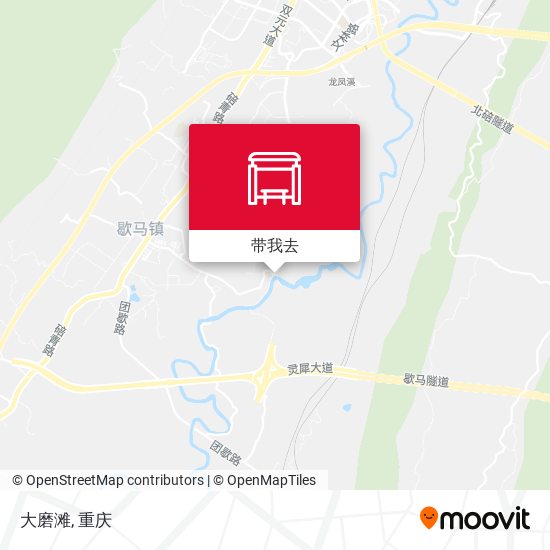 大磨滩地图