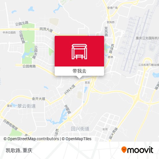 凯歌路地图