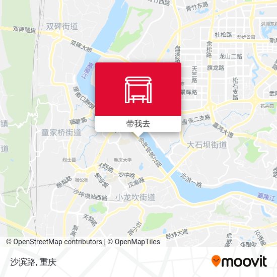沙滨路地图