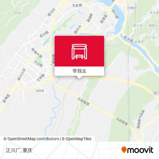 正川厂地图