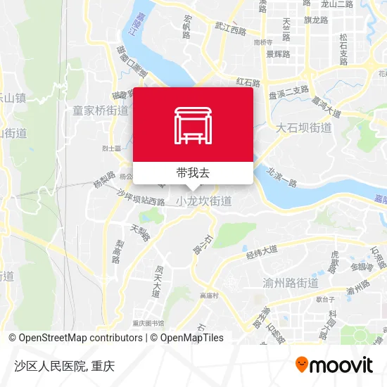 沙区人民医院地图
