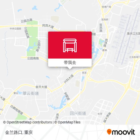 金兰路口地图
