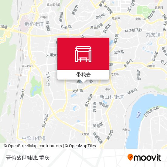 晋愉盛世融城地图