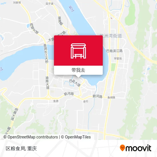 区粮食局地图