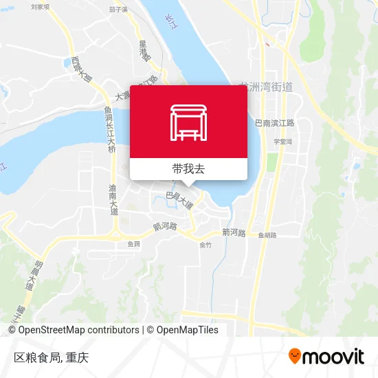 区粮食局地图