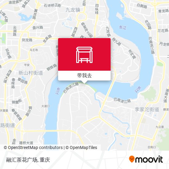 融汇茶花广场地图