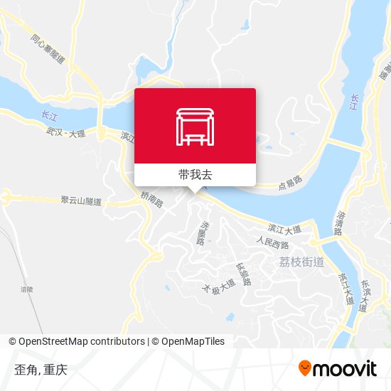 歪角地图