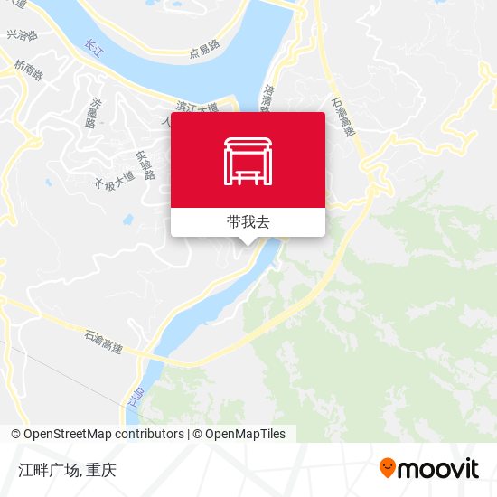 江畔广场地图