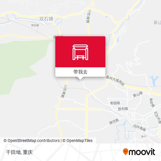 干田坳地图