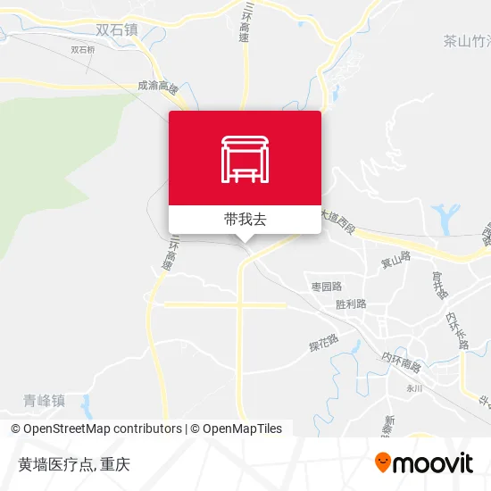 黄墙医疗点地图